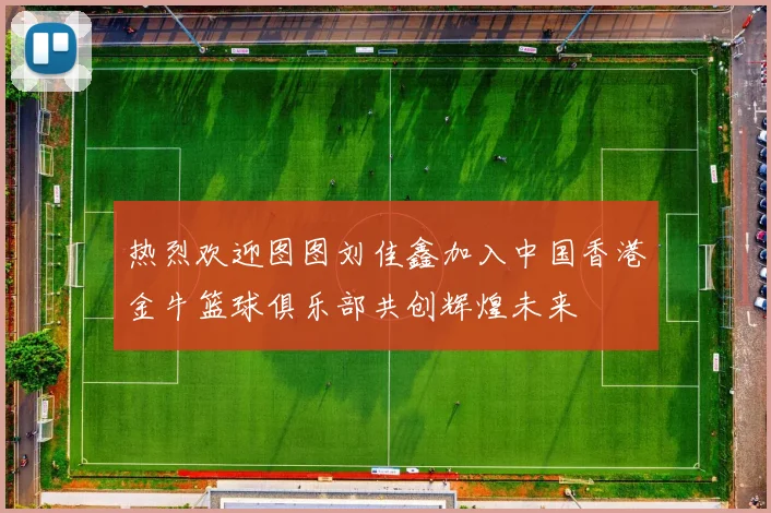 热烈欢迎图图刘佳鑫加入中国香港金牛篮球俱乐部共创辉煌未来